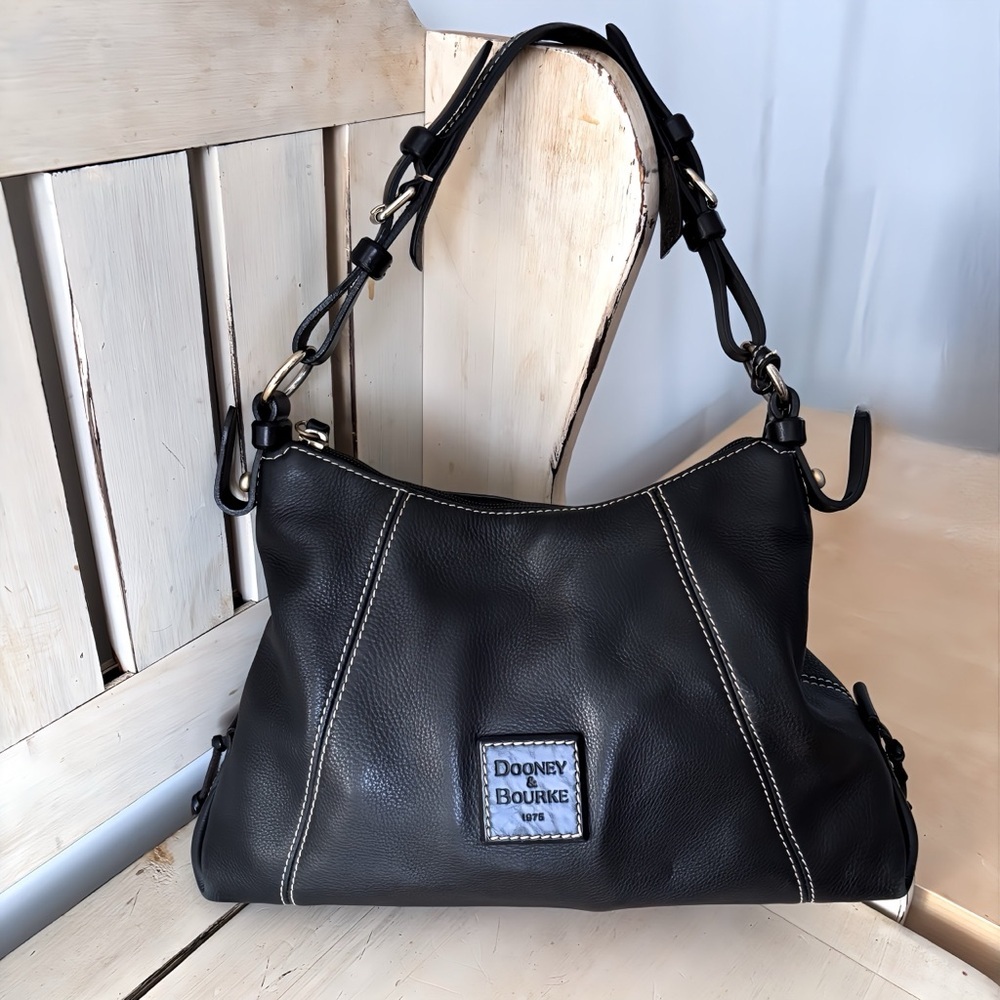 Dooney & Bourke Black Hobo Shoulder Bag
